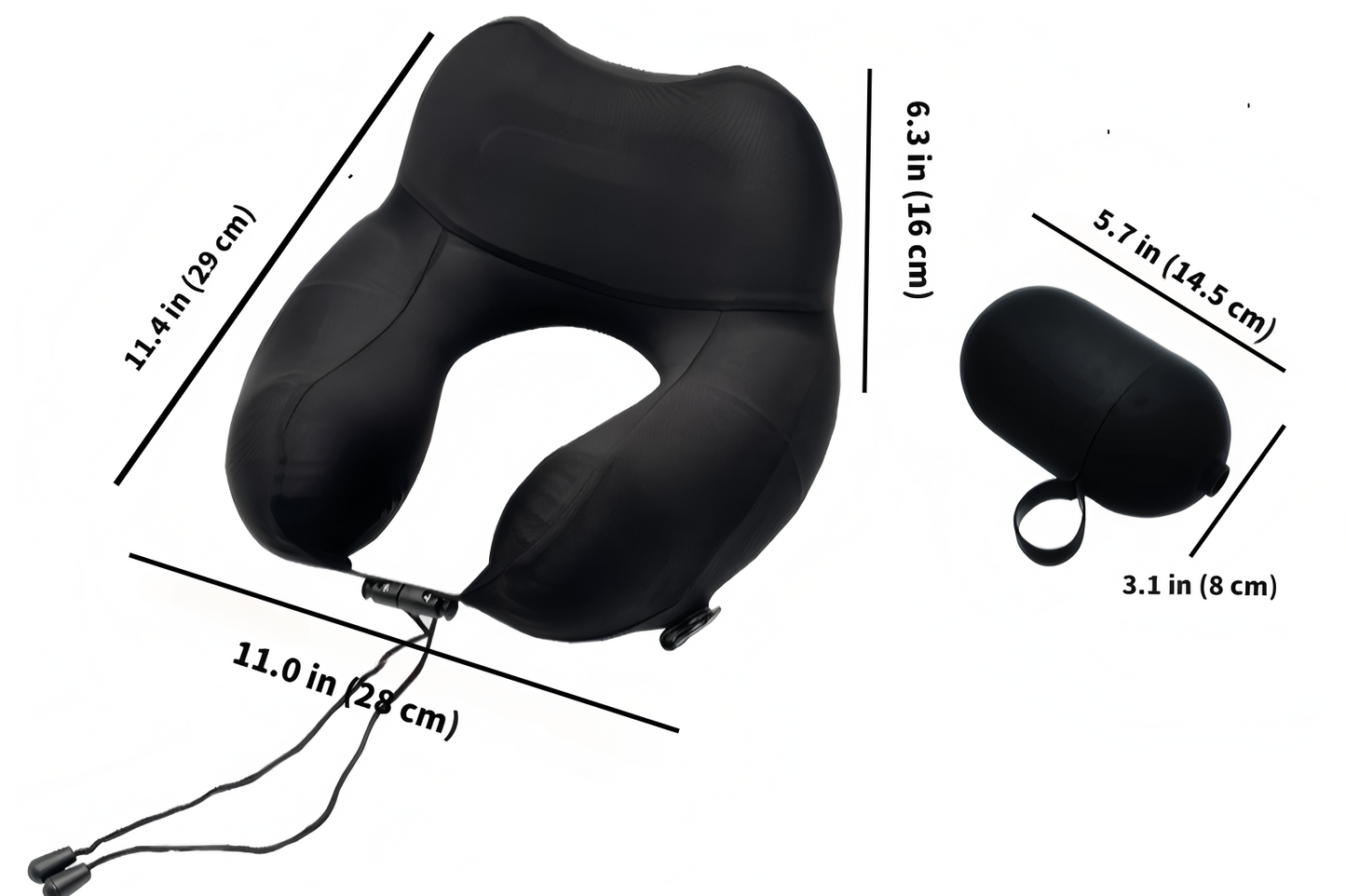 Inflatable Travel Neck Pillow