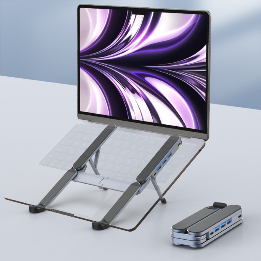 Laptop Stand with USB Hub